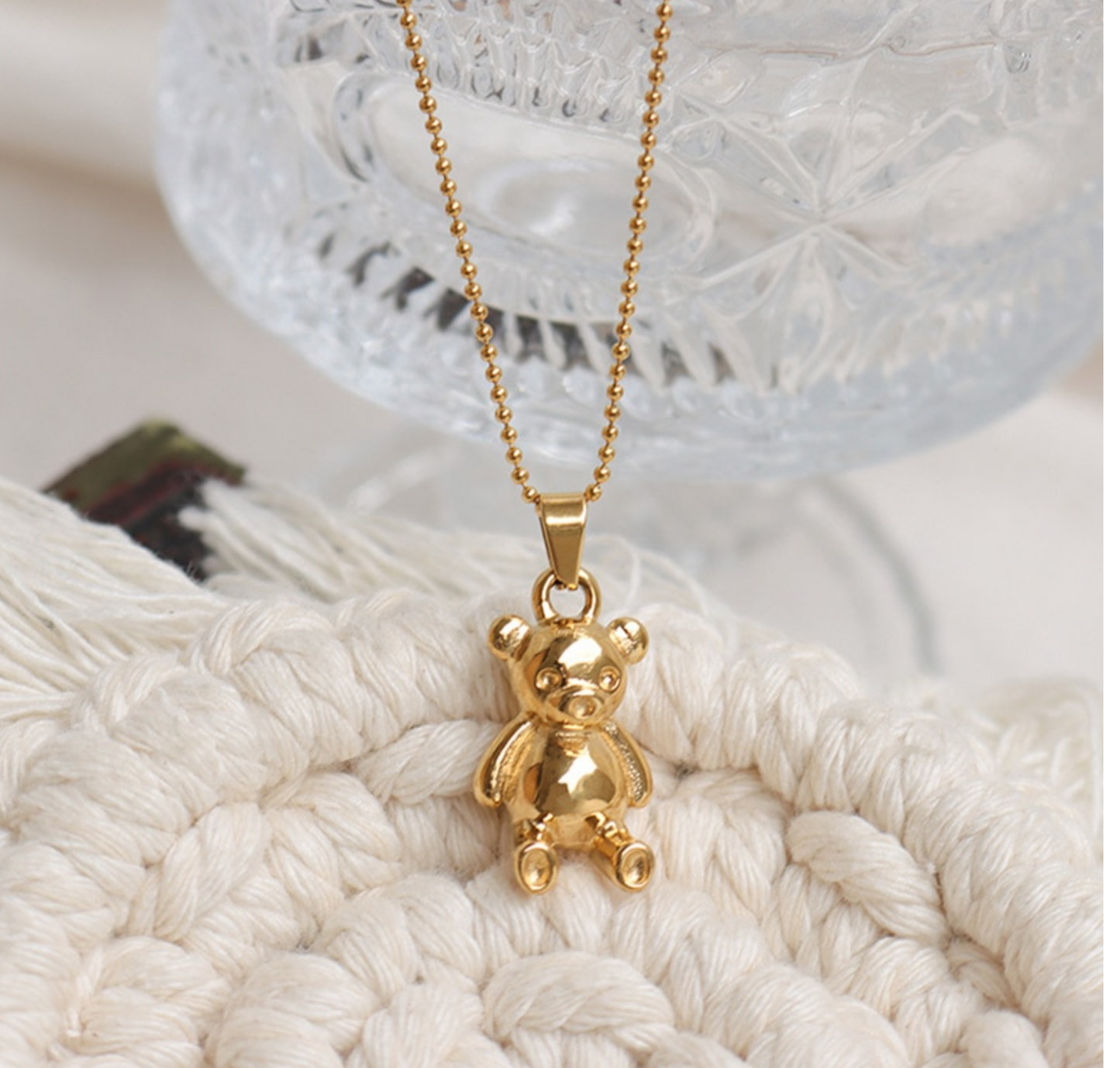 Kawaii Teddy Necklace