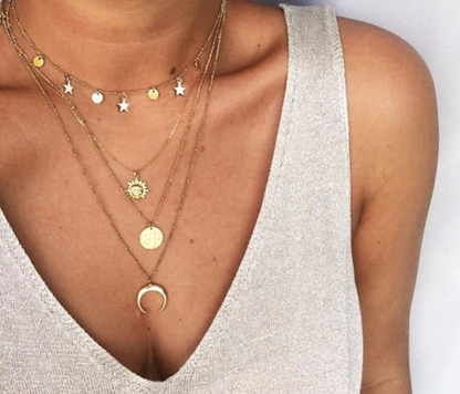 Boho Skies Multilayer Necklace